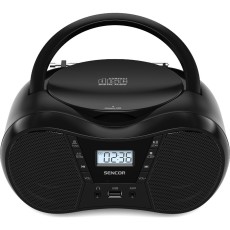 Sencor SPT 2300 BK Wireless Boombox with CD/MP3/USB/BT 5.1 4W