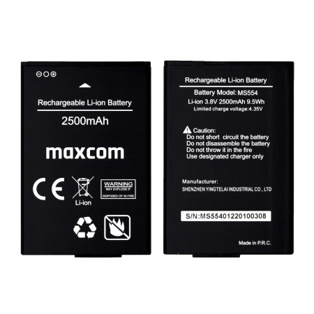 Battery Maxcom for MS554 Original Bulk