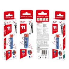 Battery Alkaline Wonder Full Power LR6 size AA 1.5V Pcs. 11