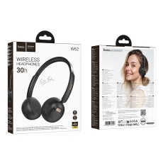 Wireless Stereo Headphone Hoco W62 Verso Retro V5.4 300mAh with Microphone Black