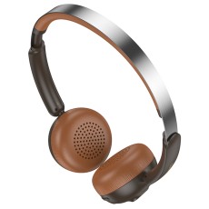 Wireless Stereo Headphone Hoco W62 Verso Retro V5.4 300mAh with Microphone Brown