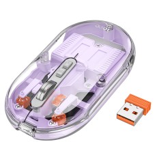 Bluetooth Mouse Hoco GM35 General Wireless with 5 Buttons DPI 1600 Romantic Purple