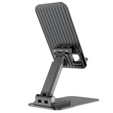 Hoco Phone Desk Aluminum Stand PH50 Ivey 360° Compatible with Devices 4.5"-7" Black