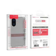 Case Hoco TPU Light Series for Apple iPhone 16 Transparent