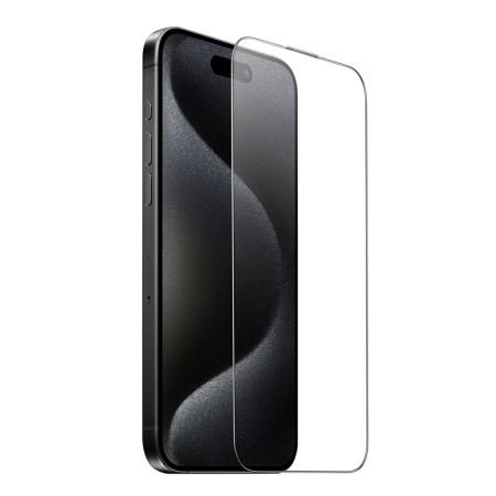 Tempered Glass Hoco Premium Series A34 9D Large Arc Dustproof Anti-glare 0.4mm για Apple iPhone 16 Pro