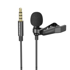 Microphone Hoco BFK11 Elegant Lavalier with 3.5mm Cable 2m