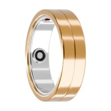Smart Ring Maxcom mRing MR100 No.11 (Inside Diameter 21mm) IP68 with Heart Rate and Sleep Monitoring Gold