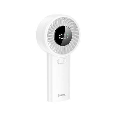 Hoco HX62 Endless Portable Handheld Fan 6000mAh 5 Airflow Speeds White