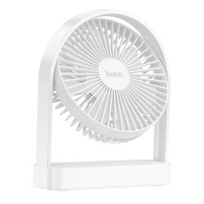 Hoco HX65 Ultra-thin Desktop Fan 2000mAh 3 Airflow Speeds White