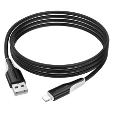 Data Cable Borofone BX119 New USB to Lightning 2.4A 1m Black