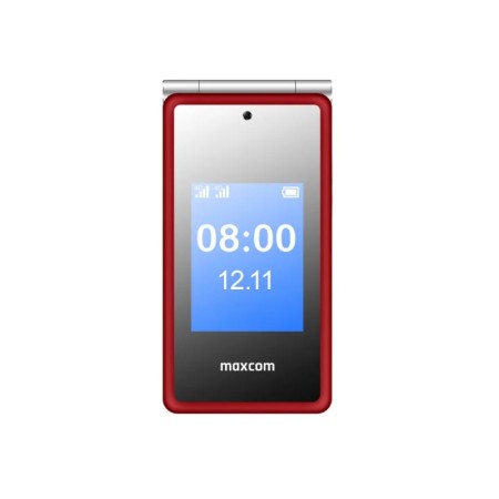 Maxcom MM835(Dual Sim) 3.5"+3,24" with Camera, Flashlight, Radio and Emergency Button Red