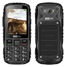 Maxcom MM920 L 2.8" Water-dust proof IP67 with Torch, FM Radio (Works without Handsfre) and Camera Black