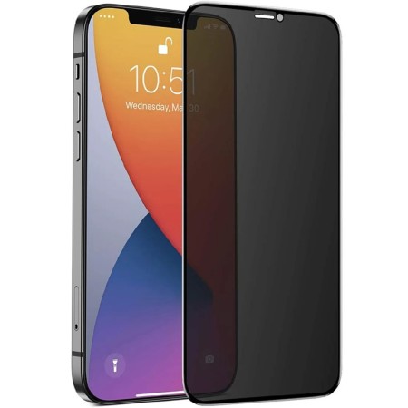 Tempered Glass Ancus Privacy 30 Degree Protection Full Face 3D for Apple iPhone 16