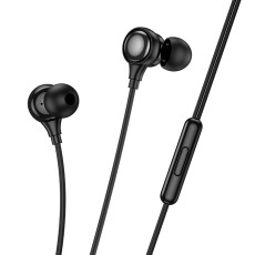 Hands Free Hoco M116 Benevolent Stereo USB-C with Microphone 1.2m Black