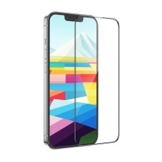 Tempered Glass Hoco G5 0.33mm Full Silk Screen HD 2.5D for Apple iPhone 16 Pro 10 Pcs.