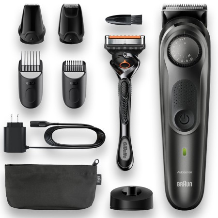 Rechargeable Trimmer Braun BT7340 + Gillette ProGlide