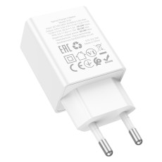 Travel Charger Hoco N70 Nuevo Single Port GaN PD30W USB-C 5V 3.0A White