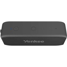 Wireless Speaker Yenkee YSP 3010BK Mini BT 5.0 TWS 2400mAh 20W with USB-C SD CARD 3.5mm Black