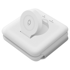 Wireless Foldable Charger Pad for Apple Devices Yenkee YAC 5330 3-in-1 15W White