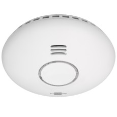 brennenstuhl Connect WiFi Smoke and Heat Detector WRHM01 with App Notification and Loud Alarm Signal 85 dB