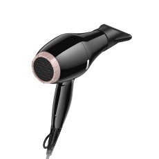 Travel Hair Dryer Hoco HP17 1650W with 2 Airflow and 3 Temperature Levels Max Speed 1900Rpm Black
