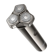 Rechargeable Hair Clipper & Trimmer Hoco HP36 600mAh with 3 Heads and LED Battery and Charging Indicator Metal Grey