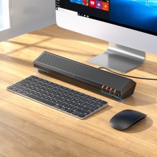 Computer Speaker Hoco BS66 Smooth 6W USB2.0 Bluetooth v5.0 and Operational Buttons Black