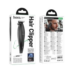 Rechargeable Hair Clipper Hoco HP25 600mAh with 4 Combs and LED Power Indicator