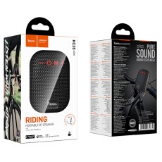 Wireless Speaker Hoco HC35 5W BT v5.4 TF CARD AUX USB FM 500mAh IPX4 with Moto Mount Black