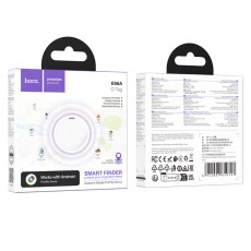 Hoco Tag E96A Anti-Lost Device for Android Works With Google Find My Device White