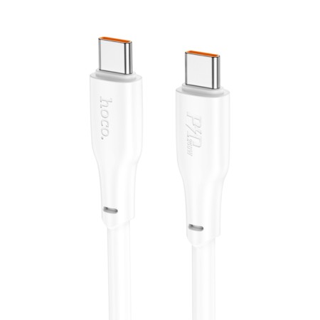 Cable Hoco X93 Force USB-C  to USB-C PD240W 5A White 1m