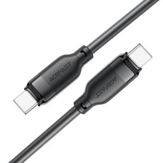 Cable Acefast C16-03 USB-C  to USB-C 60W 3A USB2.0 Black 1.2m