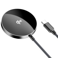 Wireless Charger Acefast E24 15W MagSafe Compatible and Qi2 Compliant Black