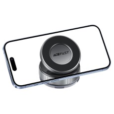 Mobile Phone Magnetic Desktop Holder Acefast E27 with Powerfull Magnets and Free Rotation Grey