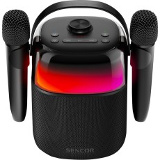 Wireless Bluetooth Speaker Sencor SSS 3450K 35W TWS AUX 3.5mm, BT v5.3, USB, FM, 2 Microphones, LED Lighting, IPX5