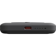 Power Bank Yenkee YPB 501 5000mAh 15W 3A MagSafe Wireless Charging and 1xUSB-C PD20W Port, LED Battery Indicator Black