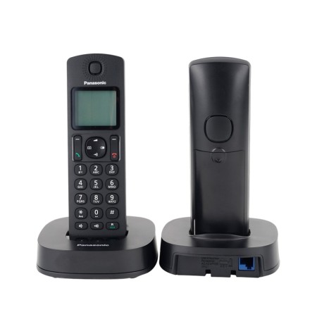 Dect/Gap Panasonic KX-TGC312B Duo Black with Hands-Free Talking and Caller Id