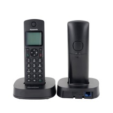 Dect/Gap Panasonic KX-TGC312B Duo Black with Hands-Free Talking and Caller Id