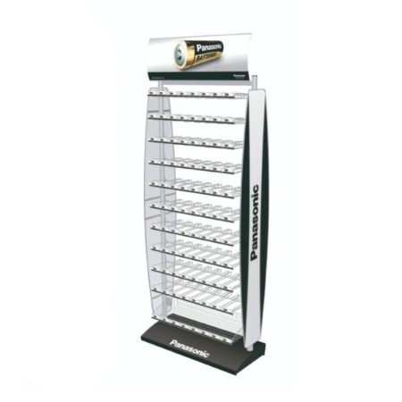 Stand Panasonic 80H 230x91x40cm with 80 Hooks