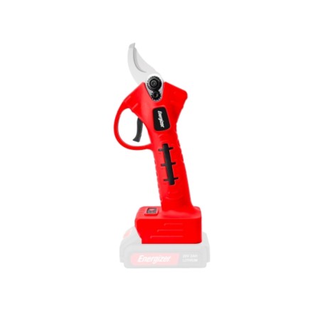 Energizer 3PS87 Cordless Electric Pruning Shears 20V with Hardened Steel Blades and Ø 25mm Cutting Ability