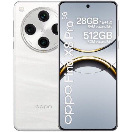 Oppo Find X8 Pro 5G Dual Sim 6.78" 16GB/512GB NFC IP68 Pearl White
