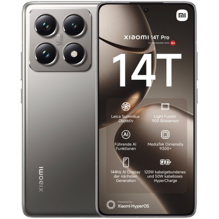 Xiaomi 14T Pro 5G Dual Sim 6.67" 12GB/512GB NFC IP68 Titan Grey