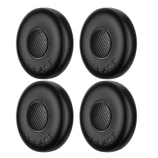 Set Acefast Tag S1 Anti-Lost Tracker Only for iOS Works With Apple Find My Network with Protective Case and Strap Black Pcs.4