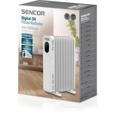 Sencor SOH 3513BK Oil Radiator 2500W with Thermostat