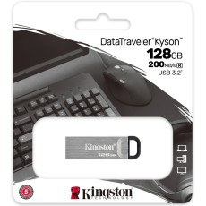 USB Kingston Data Traveller Kyson 3.2  Gen.1 128GB with Metallic Casing DTKN/128GB