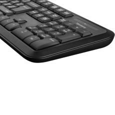 Yenkee YKM 2006CS Set Wireless Keyboard and Mouse with Silent Keys and Adjustable DPI Black