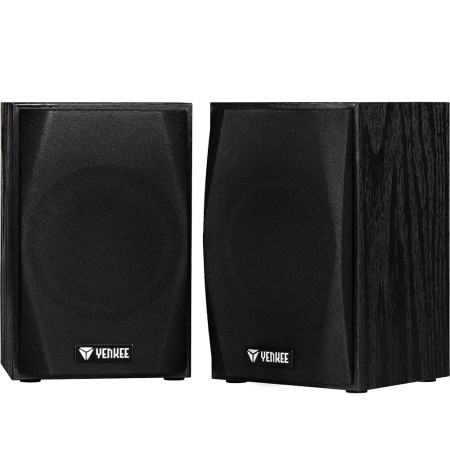 Yenkee YSP 2010BK 2.0 Stereo Speakers 5W USB-A Powered with Wooden Case Black