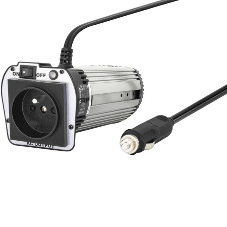 Car Charger 12V to 240V Converter Yenkee YAU 140 with 1x Suko Outlet 280W and Safety On/Off Switch