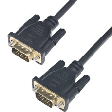 Cable VGA to VGA Yenkee YVC 05 1080p/60Hz  Gold Plated Black 1.5m