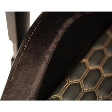 Gaming Chair Yenkee YGC 110GD ONYX Black with Scratch Resistant PU Leather 3D Armrest Adjustment Max. Load 130kg